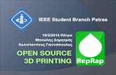 Open source 3d printing