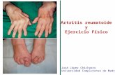 Artritis reumatoide y ejercicio