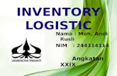 Presentation inventory logistic