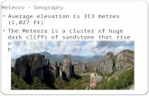 meteora geography