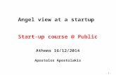 Public Startup Crash-Courses by Startupper.gr #06 - Απόστολος Αποστολάκης