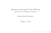 Machine Learning - Introduction to Bayesian Classification