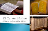 El Canon Biblico.ppt