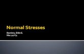 Normal Stress