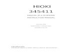 HIOKI Manual 5354-11 en español