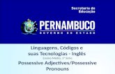 Professorautor_inglês_inglês ι 1º Ano ι Médio_adjetive Pronoun x Possessive Pronoun