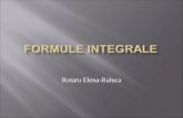 Formule integrale