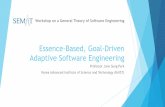 Essence-Based, Goal- Driven Adaptive Software Engineering-Presentation