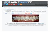 Worldtruth Tv Us Government Admits Americans Have Been Overdosed on Fluoride