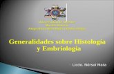 Clase Sobre Introduccic3b3n a La Histologc3ada y Embriologc3ada1