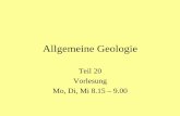 Allgemeine Geologie 20