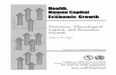 Nutrition, physiological capital and economic growth
