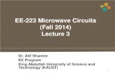 EE223 Microwave Circuits Fall2014 Lecture3