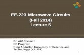EE223 Microwave Circuits Fall2014 Lecture5