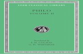 Philo volume II (LOEB 227). Cherubim, Sacrifices, The Worse Attacks, Posterity and Exile, Giants