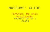 Museums’ Guide St1 Class