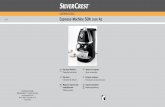 Silvercrest Espresso Machine SEM 1100 A2 66926