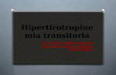 hipertirotropinemia transitoria