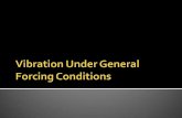 Vibration Under General Forcing Conditions