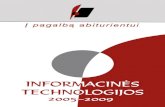 IPA. Informacines Technologijos. 2005-2009 m. Brandos Egzaminu Uzduotys (2010) by Cloud Dancing