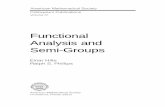 Functional Analysis and Semi-Groups - E. Hille, R. Phillips