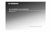 Yamaha R S700 R S500