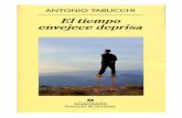 Tabucchi Antonio El Tiempo Envejece Deprisa