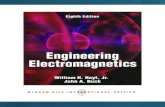 Engineering electromagnetics   8th edition - william h. hayt - original