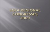 EGEA Regional Congresses 2009