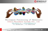 Microwave Materials processing