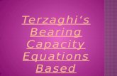 Numerical Question on Terzaghi Bearing Capacity Theory, Meyerhof Bearing Capacity Theory with inclined load