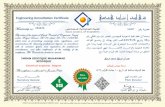 Saudi Engineering Council Certificate
