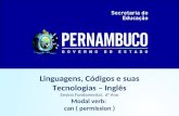 ProfessorAutor-Inglês-Inglês Ι 6º Ano Ι Fundamental-Modal Verb Can ( Permission )