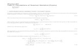 Physics 262 Notes - Topic 2