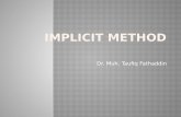 KuliahVIII Implicit Method