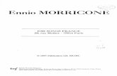 Ennio Morricone -The Best of Morricone παρτιτουρες