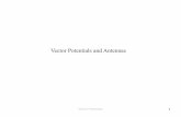 Vector Potentials and Antenna Fundamentals