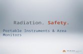 Radiation. Safety. Portable Instruments & Area Monitors.