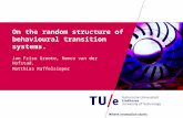 On the random structure of behavioural transition systems. Jan Friso Groote, Remco van der Hofstad, Matthias Raffelsieper.