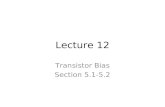 Lecture 12 Transistor Bias Section 5.1-5.2. K-30/AK-710 FM Wireless Microphone Audio Amplifier Radio Frequency Oscillator Radio Frequency Amplifier