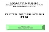 KOMPENDIUM KAJIAN LINGKUNGAN DAN PEMBANGUNAN PHYTO-REMEDIATION Hg Dikoleksi oleh: Novie A.S. dan Soemarno PDKLP-PPSUB Mei 2012.