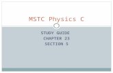 STUDY GUIDE CHAPTER 23 SECTION 5 MSTC Physics C. Mutual Inductance If 2 coils of wire are placed near one another, a changing I in one will induce an.