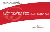 CardioChek® Plus Analyzer Lipid + eGLU TM Test Strips Smart Bundle TM Pack CardioChek Plus Analyzer Accuracy and Precision Lipid and Glucose Testing
