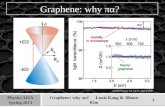 1 Physics 141A Spring 2013 Graphene: why €±? Louis Kang & Jihoon Kim Graphene: why €±? Source: Science Vol. 320 no. 5881 p.1308