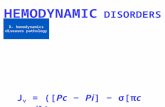 HEMODYNAMIC DISORDERS J v = ([Pc − Pi] − σ[πc − πi]) D- hemodynamics diseases pathology.