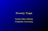Poverty Traps Xavier Sala-i-Martin Columbia University.