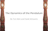 The Dynamics of the Pendulum By Tori Akin and Hank Schwartz.