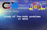 Study of few-body problems at WASA Wasa-at-Cosy. Content General overview General overview –  decays – dd   0 –  -mesic helium The ABC effect The.