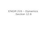 ENGR 215 ~ Dynamics Section 12.8. Polar Coordinates.