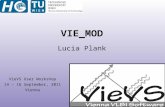 VieVS User Workshop 14 – 16 September, 2011 Vienna VIE_MOD Lucia Plank.